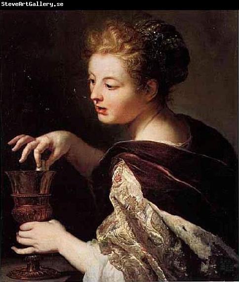 Anthoni Schoonjans Cleopatra puts a pearl in the wine